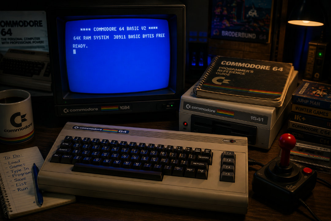 Commodore 64 setup for Project CBM
